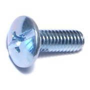 MIDWEST FASTENER #8-32 x 1/2 in Combination Phillips/Slotted Truss Machine Screw, Zinc Plated Steel, 100 PK 01965